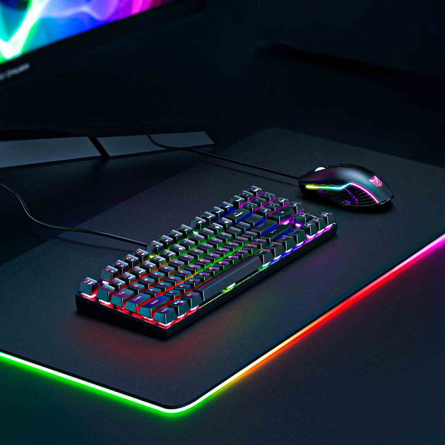 Игровой набор Gaming Combo 2-in-1 Механическая клавиатура ENG ONIKUMA G26 + мышь ONIKUMA CW905 - изображение 10