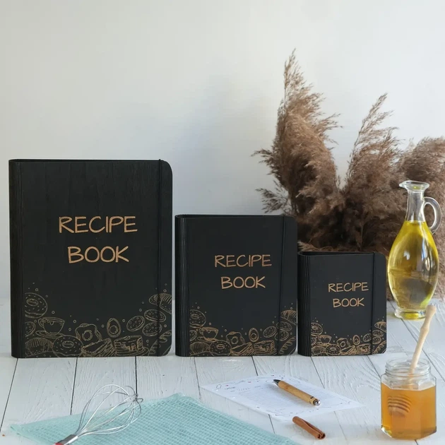 Книга для записів кулінарних рецептів "Recipe book" А5 22,5х17см (NB-106-2) - изображение 2