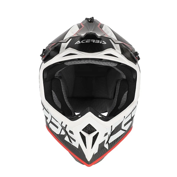 Шлем ACERBIS STEEL CARBON 2206 black/red - L – фото, отзывы