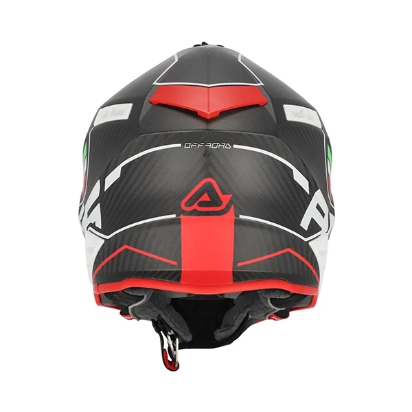 Шлем ACERBIS STEEL CARBON 2206 black/red - L – фото, отзывы