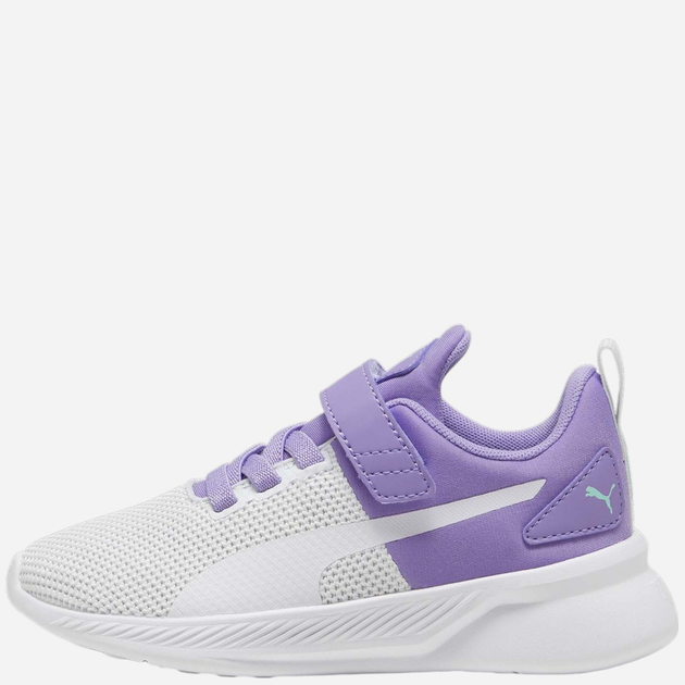 Дитячі кросівки для дівчинки Puma Flyer Runner V Ps 192929-50 30 (11.5UK) Білі/Фіолетові (4067979305709) - зображення 3