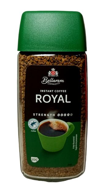 Кава Bellarom Royal (Green) розчинна сублімована 200 г. - Фото 1 Кава Bellarom Royal (Green) розчинна сублімована 200 г. - зображення 1