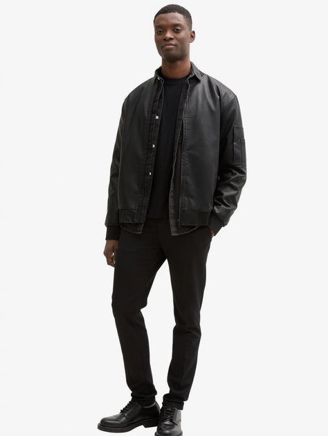 Футболка Tom Tailor Denim XL Чорний 1043491-10916 - Фото 4 Футболка Tom Tailor Denim XL Чорний 1043491-10916 - изображение 4