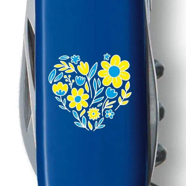 Швейцарский складной нож 91мм Victorinox SPARTAN UKRAINE 1.3603.2_T1246u - изображение 2