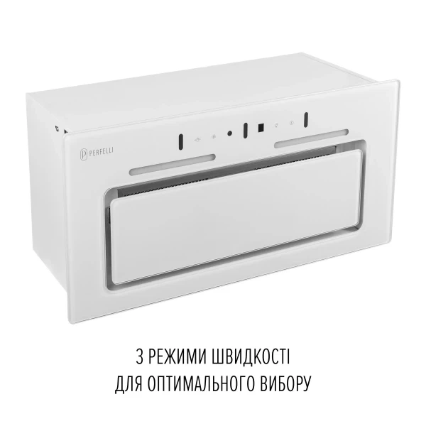 Вытяжка perfelli nuova 6qwr bianco silenzio - изображение 5