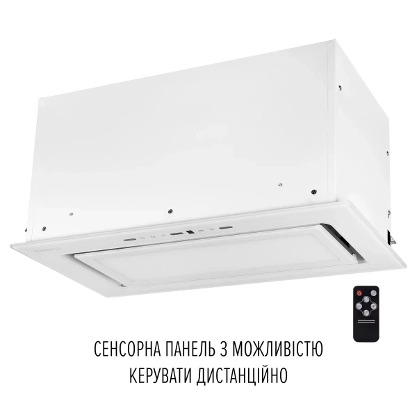 Вытяжка perfelli design vision 6 bianco silenzio - изображение 3