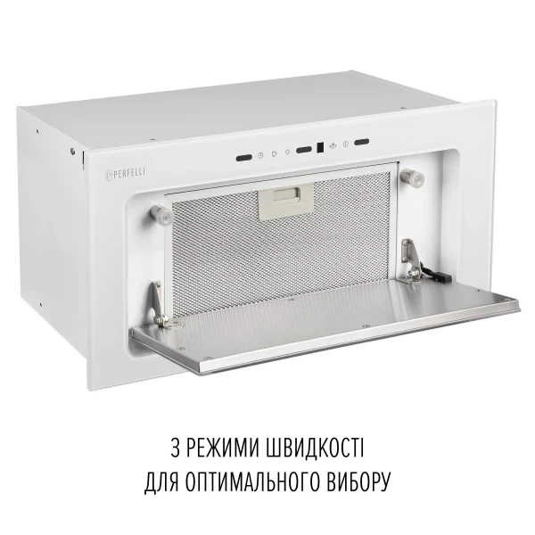 Вытяжка perfelli design vision 6 bianco silenzio - изображение 8