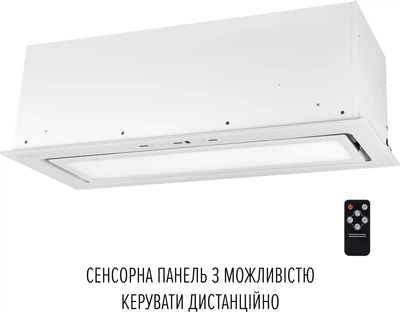 Вытяжка perfelli design vision 9 bianco silenzio - изображение 7