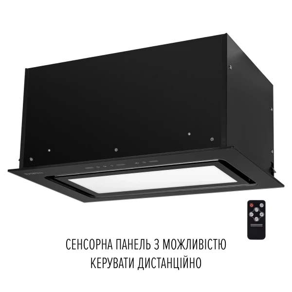 Витяжка perfelli design vision 6 nero silenzio - зображення 3
