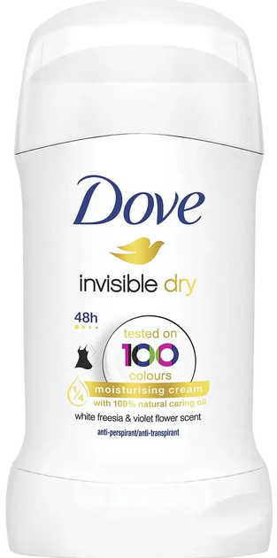 Антиперспирант Dove Невидимый, 40 мл - Фото 1 Антиперспирант Dove Невидимый, 40 мл - изображение 1