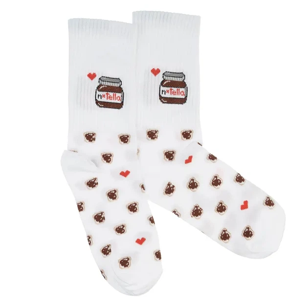 Шкарпетки з принтом Nutella - 36-40 (S) - изображение 2