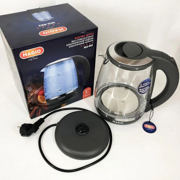 Електрочайник MAGIO 2L 1800W (MG-982) - зображення 4