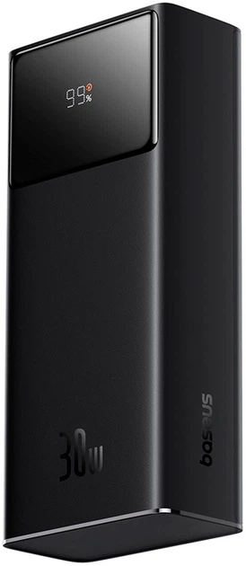 Powerbank Baseus Star-Lord Digital Display Fast Charging 30000mAh 30W Cluster Black (P10022905113-00) - obraz 4
