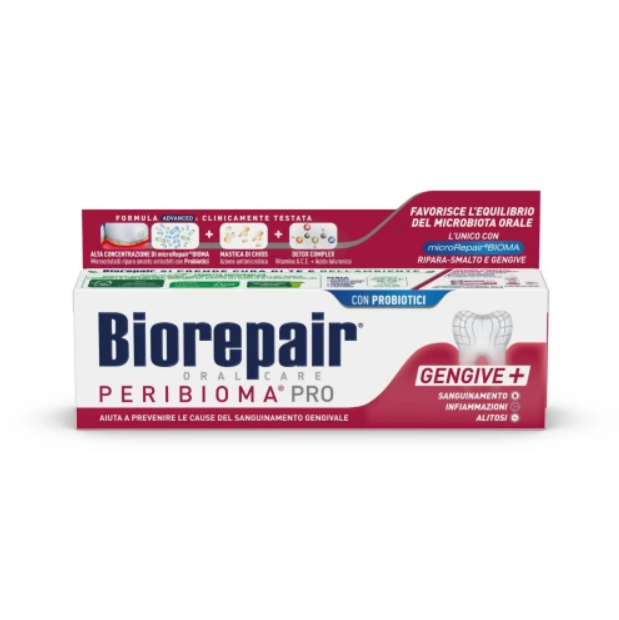 Зубная паста Biorepair Peribioma Pro 75 мл - Фото 1 Зубная паста Biorepair Peribioma Pro 75 мл - изображение 1
