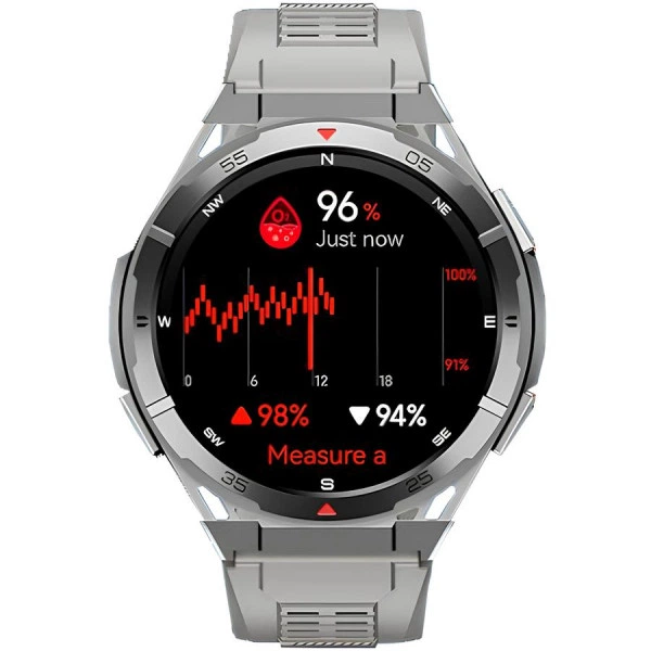 Смарт-часы Oukitel BT12 Rugged AMOLED 480mAh GPS Bluetooth