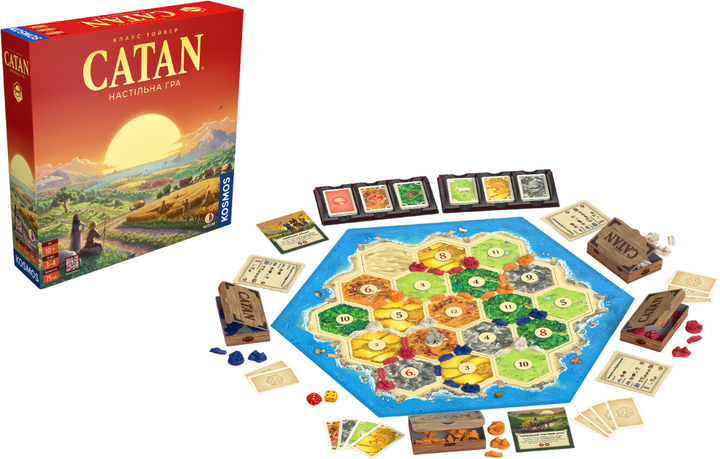 Настольная игра Rozum Catan (R100UA) (4820279190198) - изображение 2