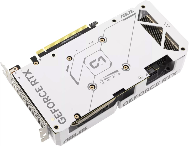 Відеокарта ASUS PCI-Ex GeForce RTX 4060 Ti Dual EVO White OC Edition 8GB GDDR6 (128bit) (2595/18000) (1 x HDMI, 3 x DisplayPort) (DUAL-RTX4060TI-O8G-EVO-WHITE) - Фото 9 Відеокарта ASUS PCI-Ex GeForce RTX 4060 Ti Dual EVO White OC Edition 8GB GDDR6 (128bit) (2595/18000) (1 x HDMI, 3 x DisplayPort) (DUAL-RTX4060TI-O8G-EVO-WHITE) - зображення 9