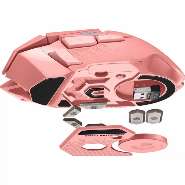 Миша комп'ютерна Logitech G502 Lightspeed Pink (910-007215) - зображення 2