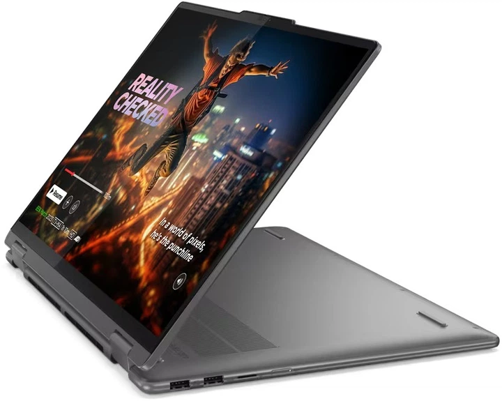 Ноутбук Lenovo Yoga 7 2-in-1 16IML9 16" IPS 1920x1200 60 Гц / Intel Core Ultra 7 155U 1,7 ГГц / Intel Arc Graphics / RAM 16 ГБ / LPDDR5X / SSD 1 ТБ / ОС Windows 11 Home / Вага 2 кг (83DL0002US) - Фото 4 Ноутбук Lenovo Yoga 7 2-in-1 16IML9 16" IPS 1920x1200 60 Гц / Intel Core Ultra 7 155U 1,7 ГГц / Intel Arc Graphics / RAM 16 ГБ / LPDDR5X / SSD 1 ТБ / ОС Windows 11 Home / Вага 2 кг (83DL0002US) - изображение 4