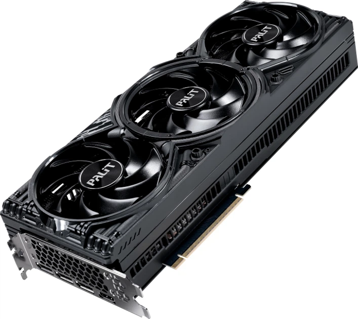 Видеокарта Palit PCI-Ex GeForce RTX 5070 Ti GamingPro OC 16GB GDDR7 (256bit) (2482/28000) (HDMI, 3 x DisplayPort) (NE7507TS19T2-GB2031A) - изображение 2