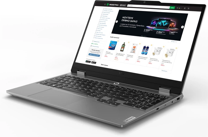 Ноутбук Lenovo LOQ 15IAX9 (83GS002NPB) Luna Grey - изображение 3