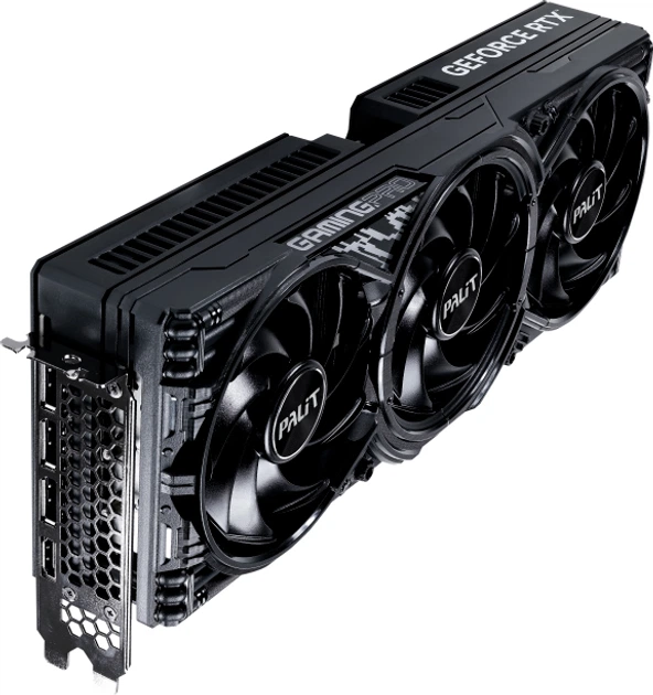 Видеокарта Palit PCI-Ex GeForce RTX 5070 Ti GamingPro OC 16GB GDDR7 (256bit) (2482/28000) (HDMI, 3 x DisplayPort) (NE7507TS19T2-GB2031A) - изображение 4
