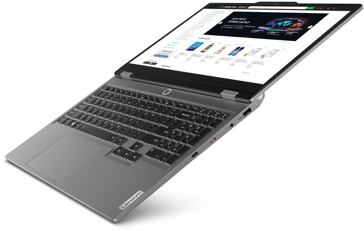 Ноутбук Lenovo LOQ 15IAX9 (83GS002NPB) Luna Grey - изображение 6