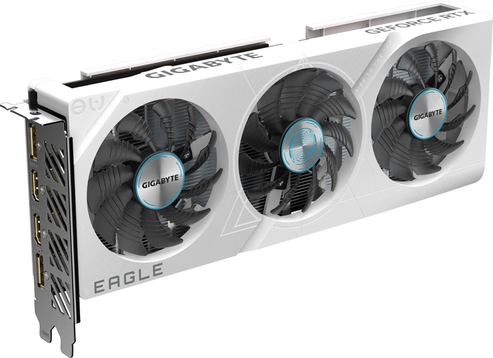 Видеокарта Gigabyte GeForce RTX 4060 EAGLE OC ICE 8G (GV-N4060EAGLEOC ICE-8GD) - изображение 2