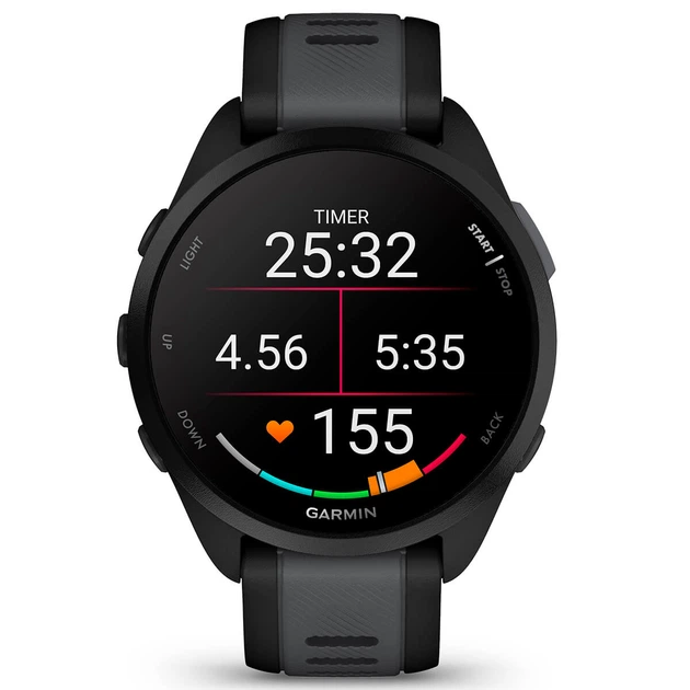 Спортивные часы GARMIN Forerunner 165 Music Black/Slate Gray - изображение 3