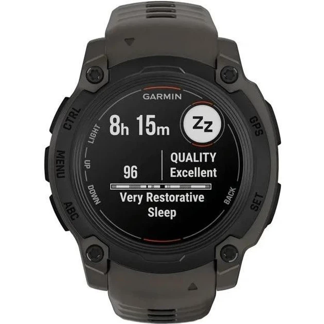 Смарт-часы Garmin Instinct E 40mm Black with Charcoal Band (010-02932-00) - Фото 2 Смарт-часы Garmin Instinct E 40mm Black with Charcoal Band (010-02932-00) - изображение 2