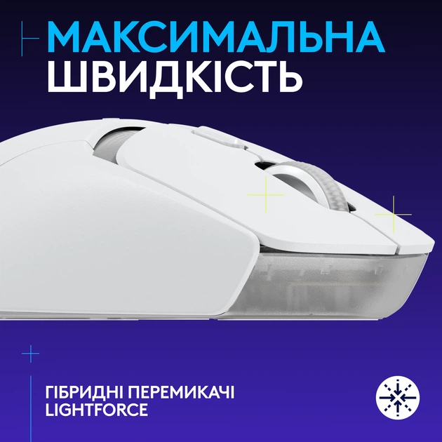 Мышь Logitech G309 Lightspeed Wireless White (910-007207) - изображение 2