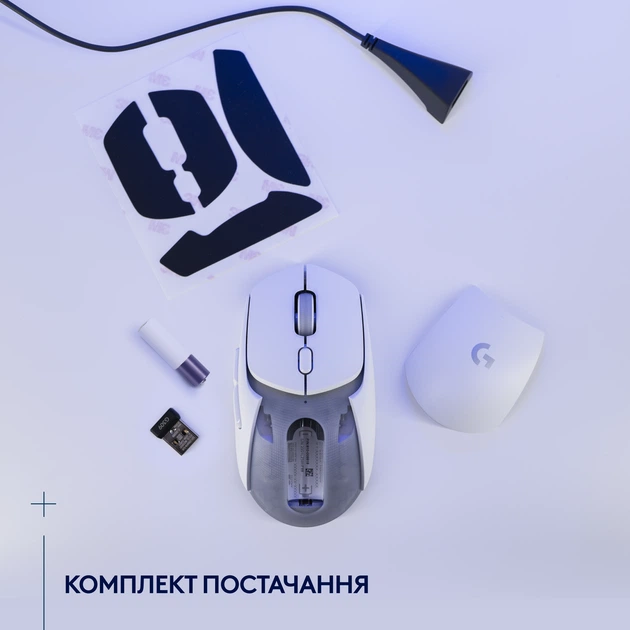 Мышь Logitech G309 Lightspeed Wireless White (910-007207) - изображение 9