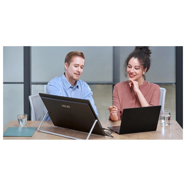 Монітор портативний Asus 23.8" ZenScreen MB249C HDMI, USB-C, MM, IPS, 75Hz, AdaptiveSync, Pivot, C-C - зображення 2