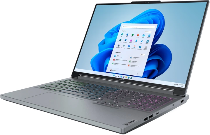 Ноутбук Lenovo Legion 5 16IRX9 (83DG00EEUS) Luna Grey - Фото 3 Ноутбук Lenovo Legion 5 16IRX9 (83DG00EEUS) Luna Grey - изображение 3