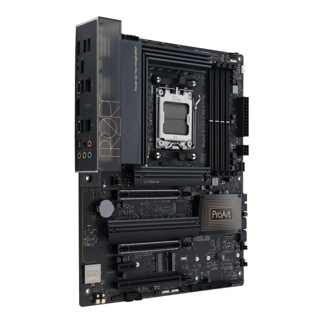 Материнcька плата ASUS PROART B650-CREATOR sAM5 B650 4xDDR5 M.2 HDMI DP ATX (90MB1C40-M0EAY0) - зображення 4