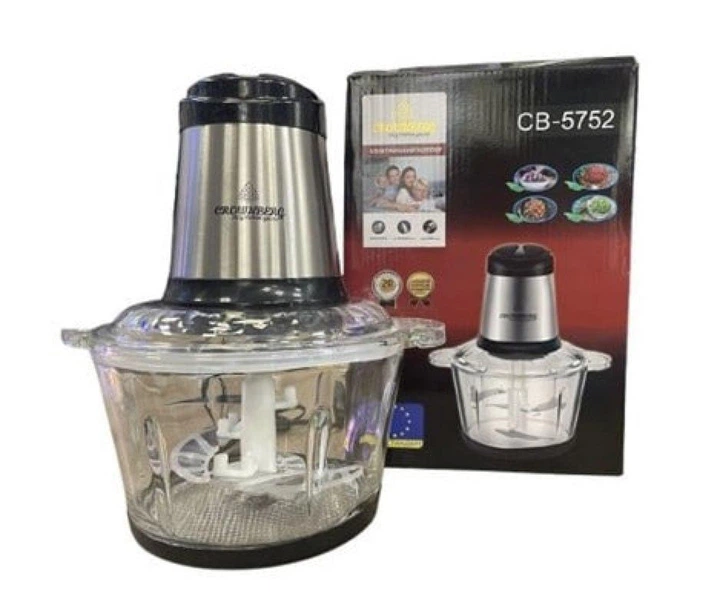 Измельчитель блендер 2 л 2 скорости 1200 Вт CB-5752 Черный - изображение 2