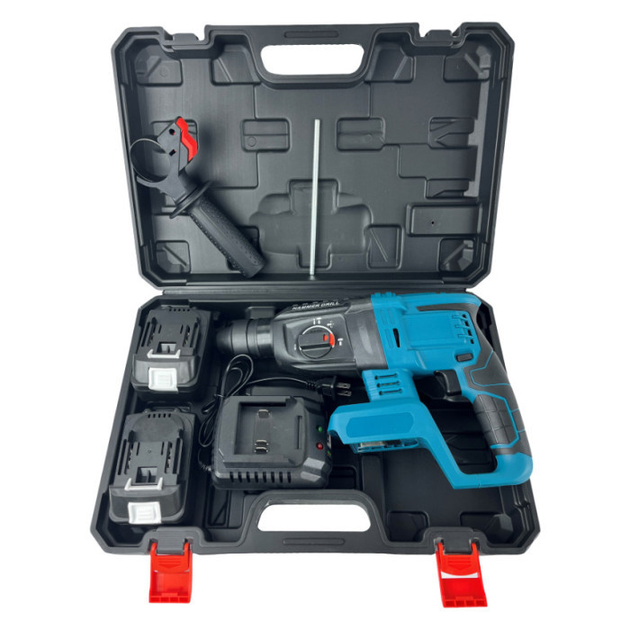 Перфоратор акумуляторний RIAS Hammer Drill 36V 2xАКБ в кейсі Blue (3_06206) - зображення 2