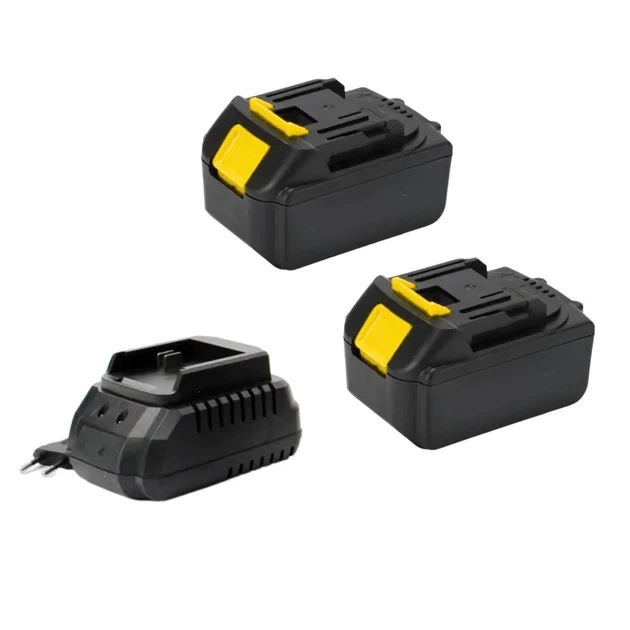 Перфоратор аккумуляторный RIAS Hammer Drill 21V 2xАКБ в кейсе Yellow (3_06205) - изображение 4