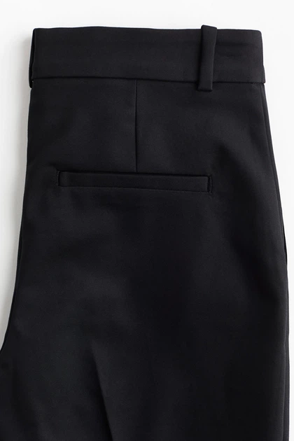 Штаны H&M 270751471_black 34 Черный - изображение 5