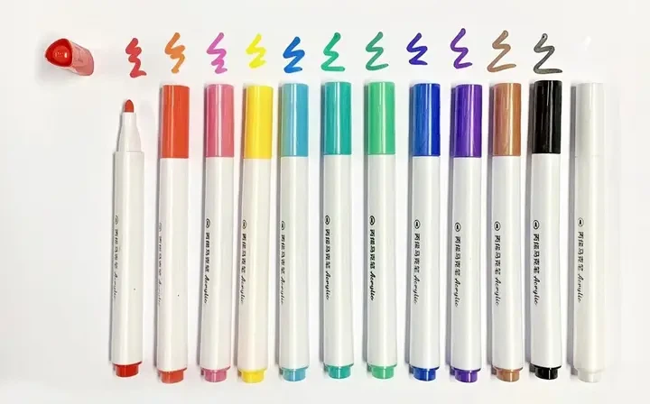 Акварельні маркери 18 кольорів Water Brush - зображення 4