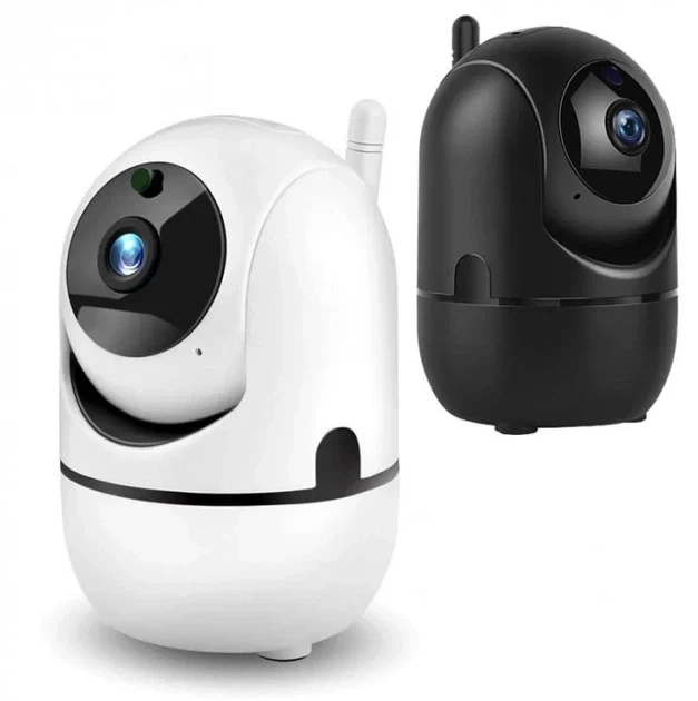 Камера видеонаблюдения CAMERA Wifi QC011 Белая Беспроводная поворотная видеоняня с инфракрасной подсветкой - изображение 8