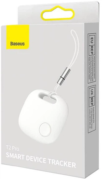 Etui z brelokiem Baseus T2 Pro Smart Device Tracker White (FMTP000002) - obraz 4