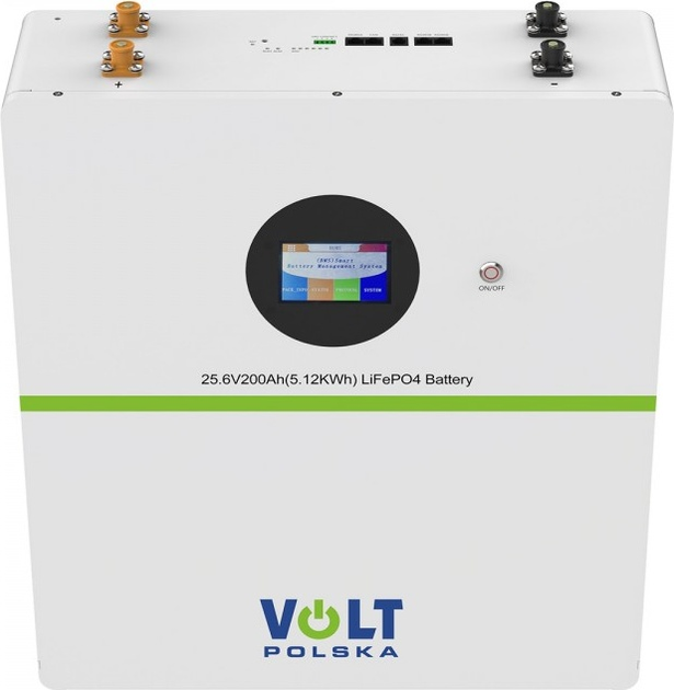 Система зберігання сонячної енергії Volt ULTRA-5 25.6V 200Ah 100A 5120Wh (6AES240020) - зображення 3