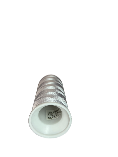 Нитки для вышивания MAXIMA Белый 120D/2 2743,2 м - изображение 5