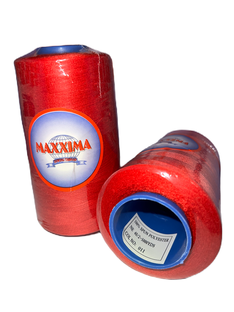 Нитки швейні MAXIMA 40/2 Кольорові (011) 4114,8 м - зображення 4