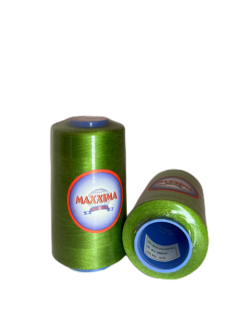Швейные нитки MAXIMA 40/2 Гороховый (079) 4114,8 м - изображение 3