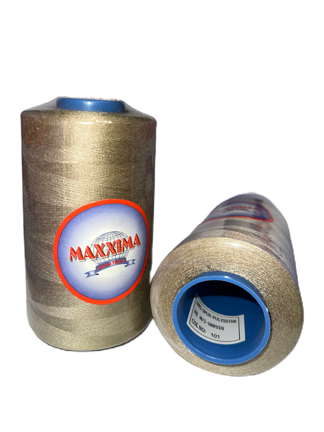 Швейные нитки MAXIMA 40/2 Цветные (101) 4114,8 м - изображение 4
