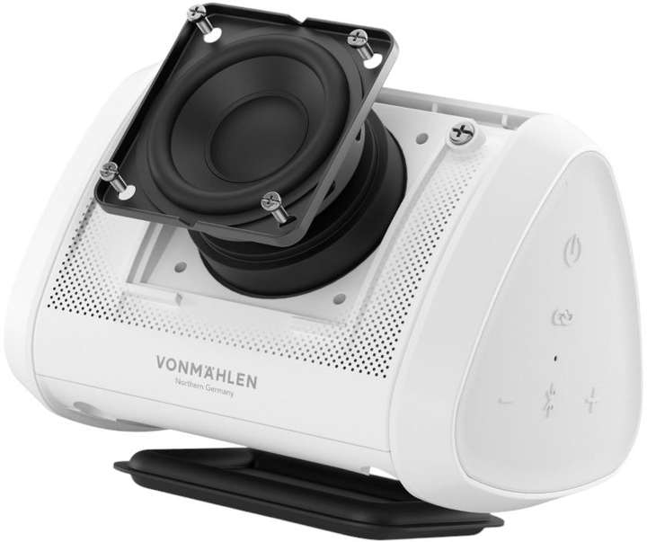 Głośnik przenośny Vonmahlen Air Beats Mini Bluetooth White (ABM00002) - obraz 3