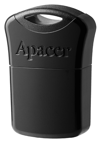 Flash Drive Apacer AH116 64GB (AP64GAH116B-1) Black (6606995) - зображення 2