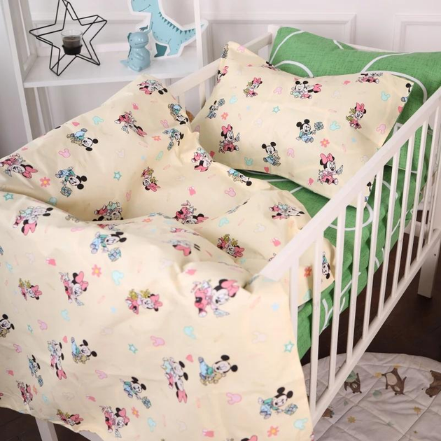 Комплект постільної білизни MirSon Двоспальний 20-0043 Green Mikey Mouse 175х210 см Бязь від Rozetka на платформі USKIDKA Акція на Комплект постільної білизни MirSon Двоспальний 20-0043 Green Mikey Mouse 175х210 см Бязь від Rozetka